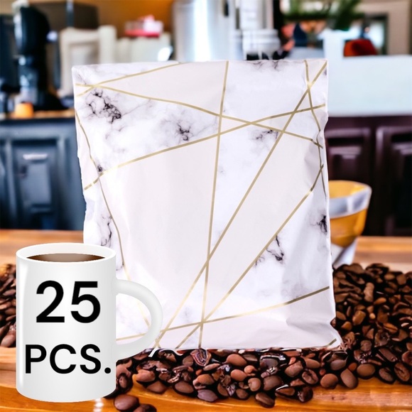 25 10X13 Marble Poly Mailers PRICE IS FIRM - Picture 3 of 10